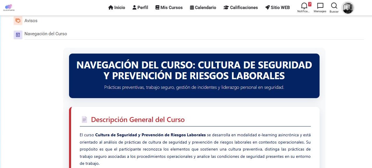 Aula Moodle · diseño New Learning